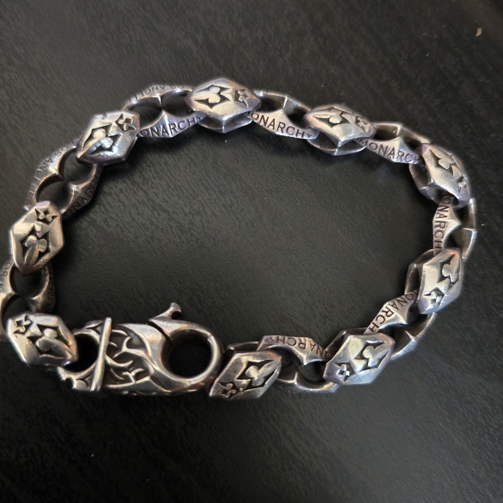 Monarch Silver Bracelet for Men